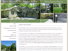 Tablet Screenshot of leisureestates.ca